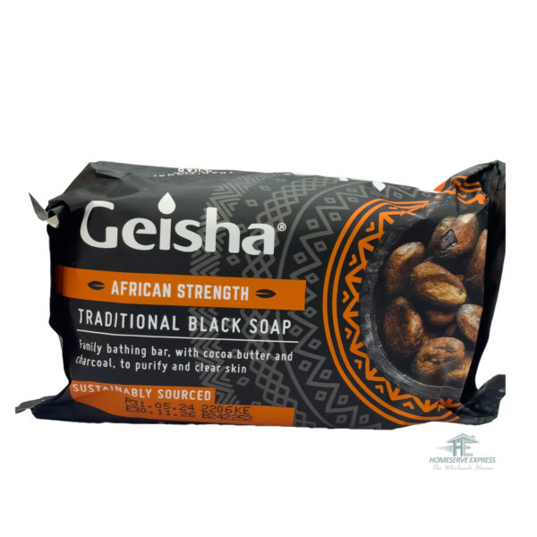 Geisha Black Soap 200g