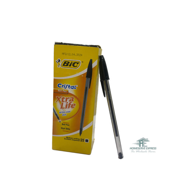 Bic Crystal Pens 25s Black