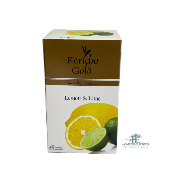 Kericho Gold Lemon & Lime Teabags 20s