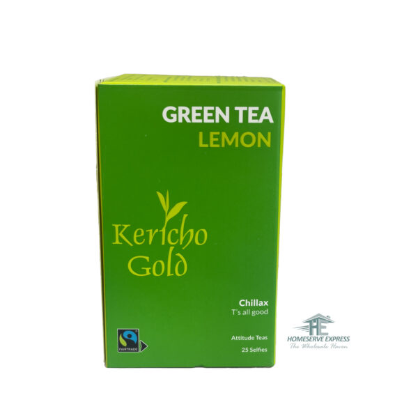 Kericho Gold Green Tea Lemon 25s