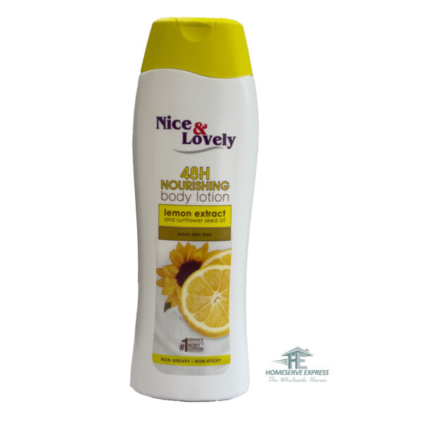 Nice & Lovely Lotion 400ml Lemon